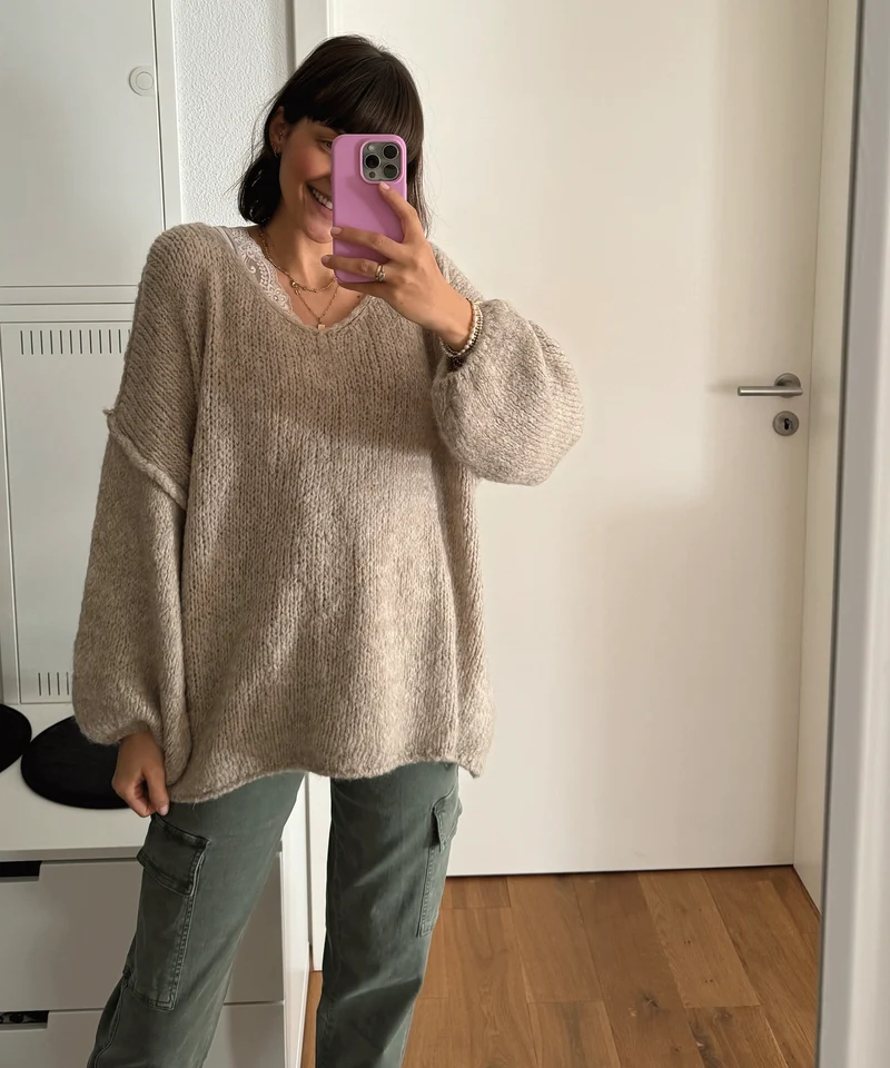 Pullover Cinderella Taupe