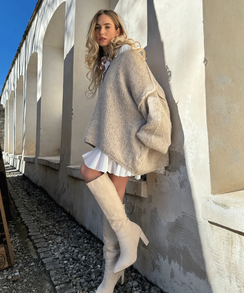 Pullover Cinderella Taupe