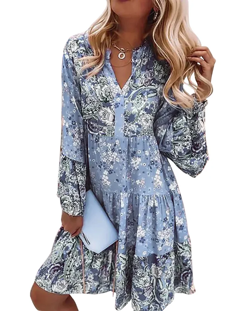 Top woman floral dress