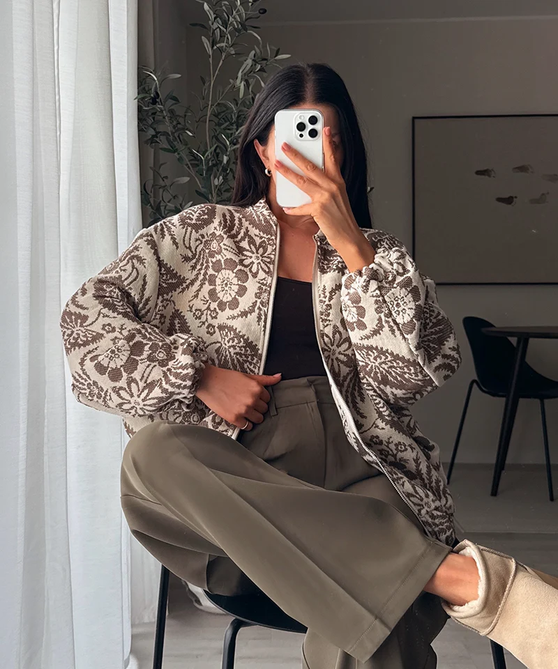 Bundfaltenhose Cleo Khaki