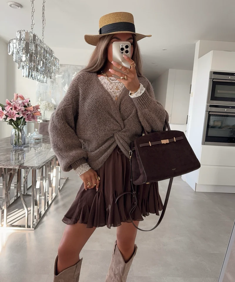 Pullover Malia Hellbraun