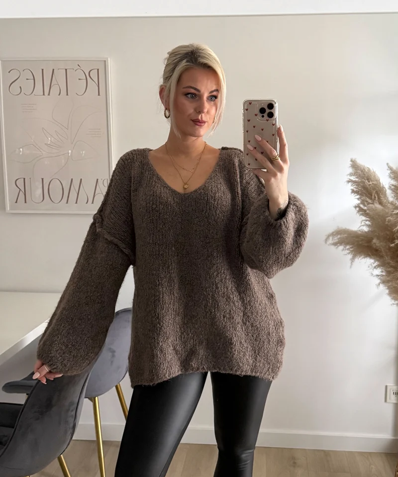 Pullover Cinderella Braun