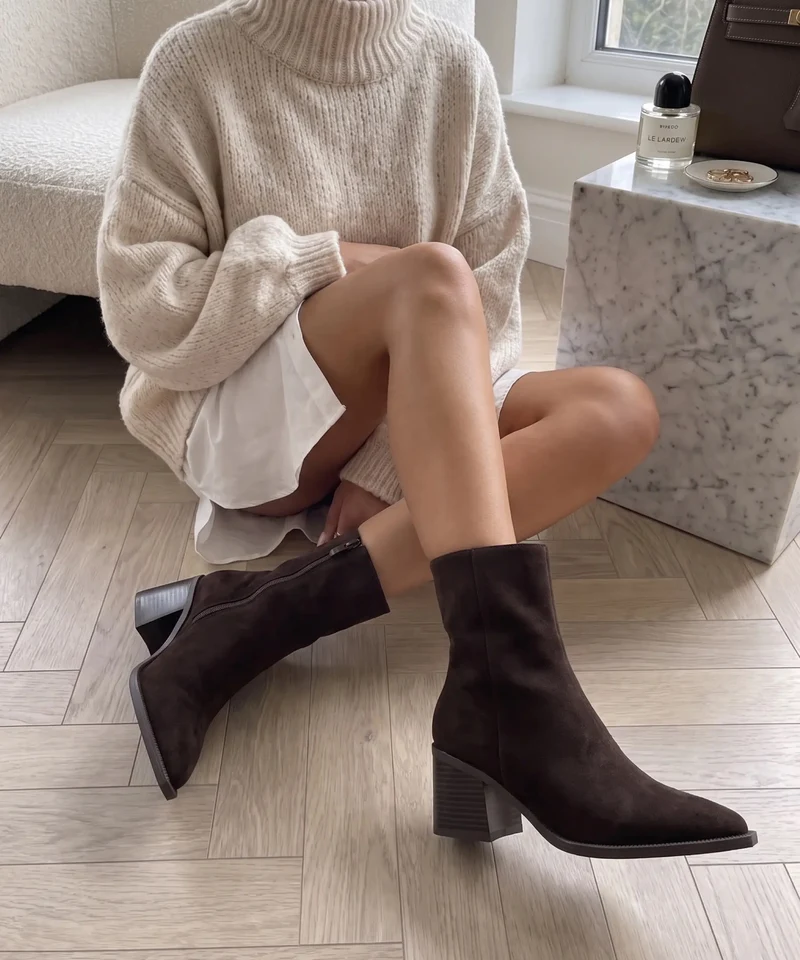 Stiefeletten Nela Dunkelbraun