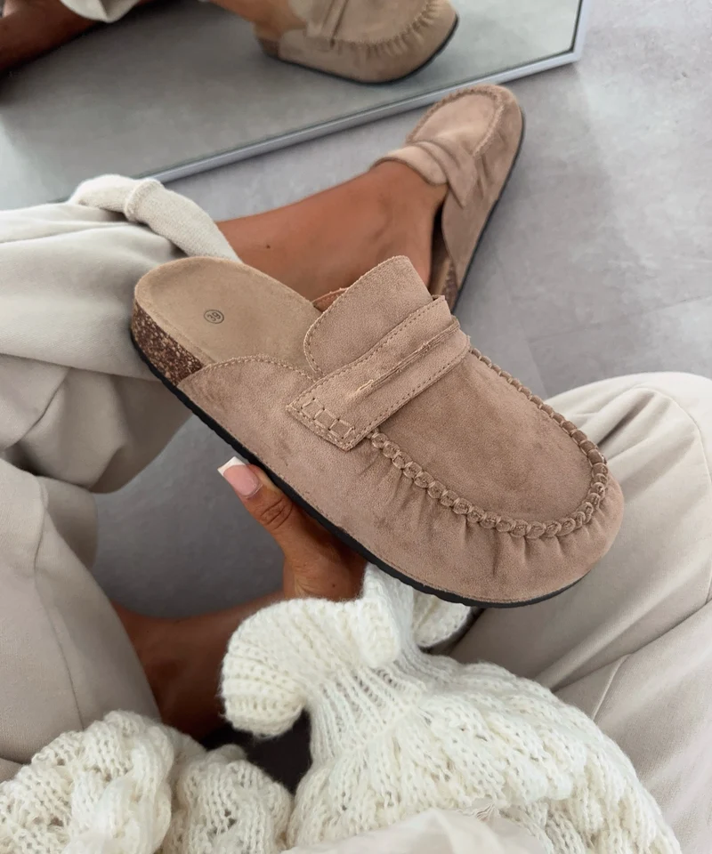 Mules Lumi Beige
