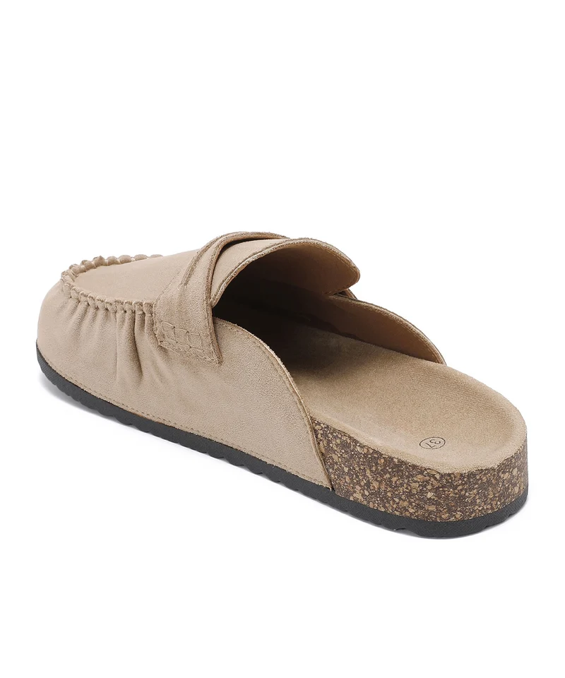 Mules Lumi Beige