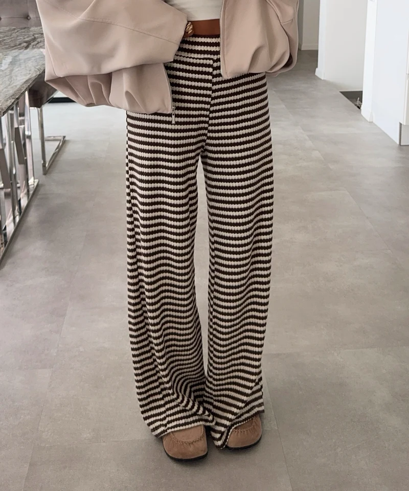 Stoffhose Saelia Braun