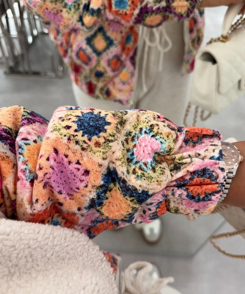 Jacke mit Teddyfell Lois Bunt