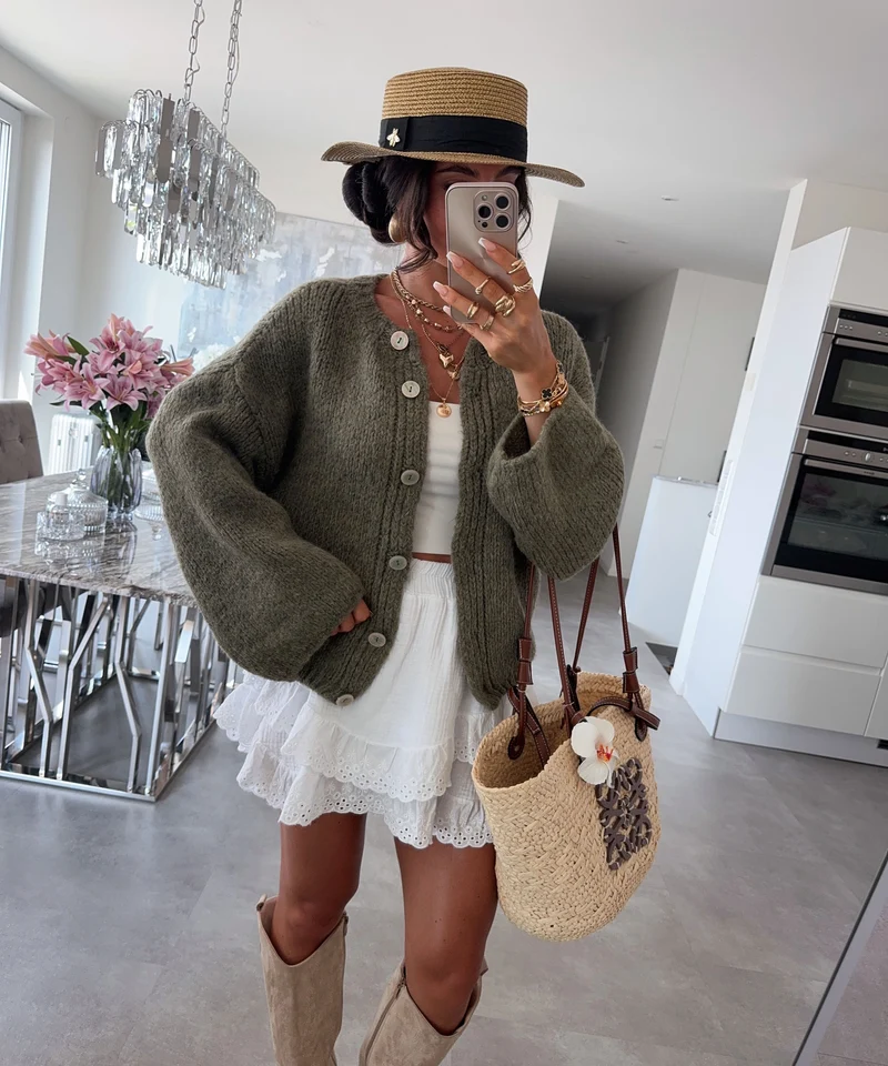 Cardigan Dania Khaki