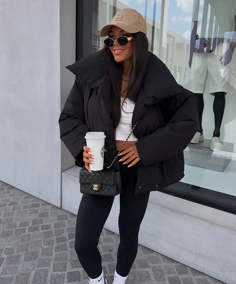 Jacke Vena Schwarz