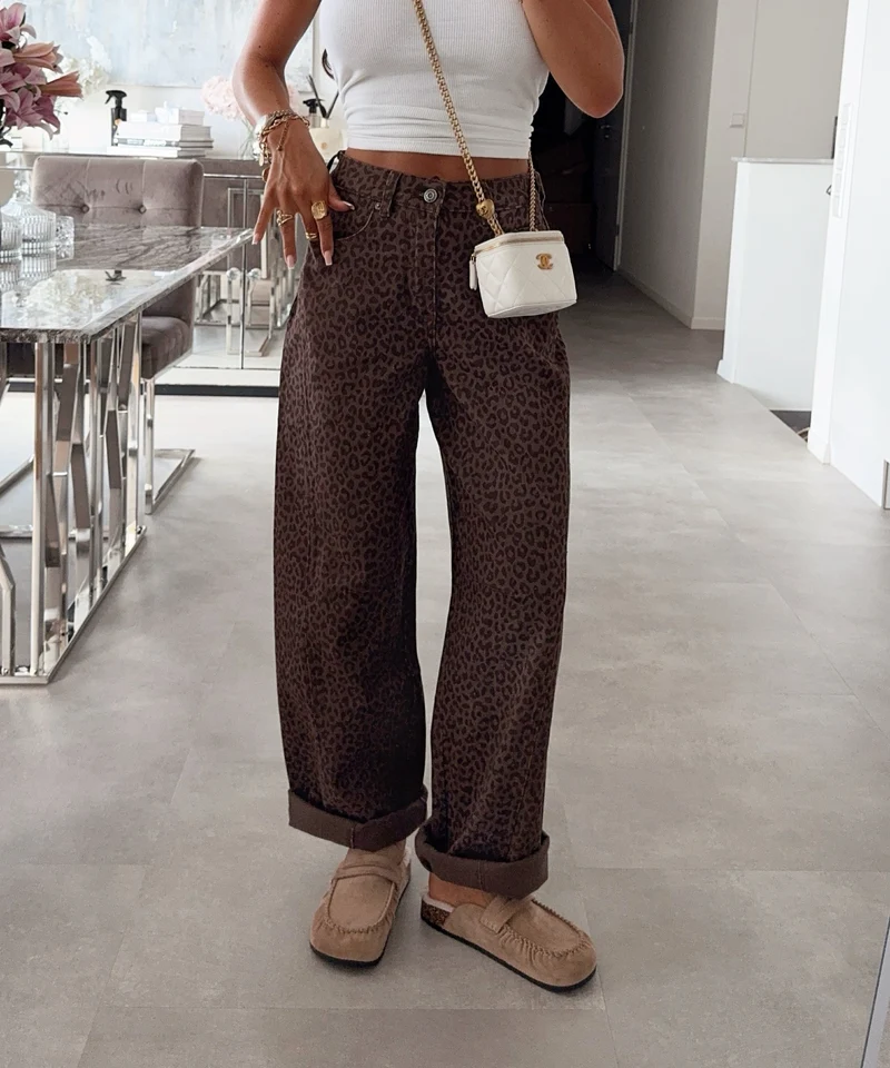 Stretch Balloon Jeans Baila Leo Braun
