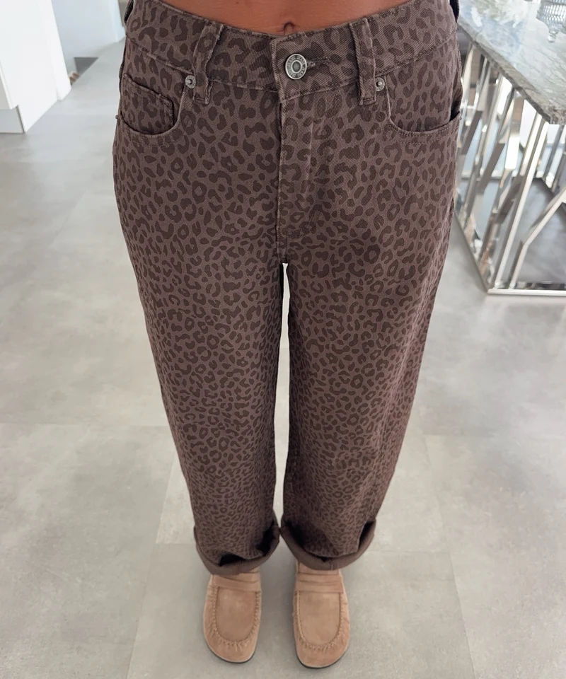 Stretch Balloon Jeans Baila Leo Braun