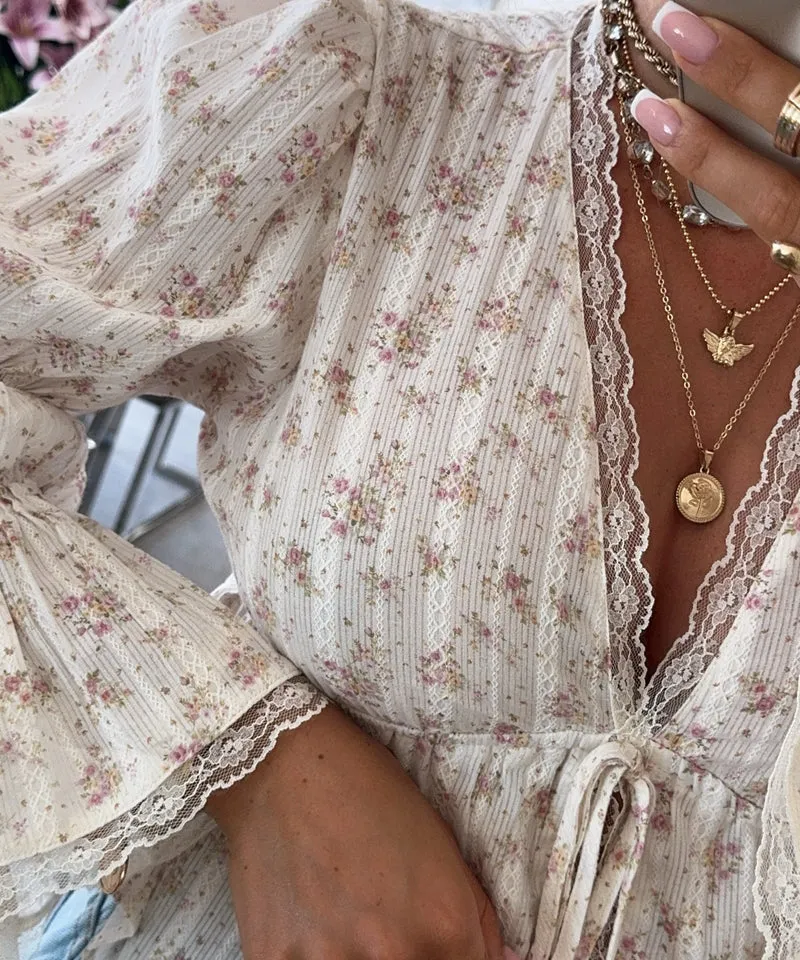 Bluse Neya Spitze