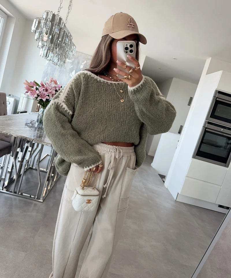 Pullover Helena Khaki