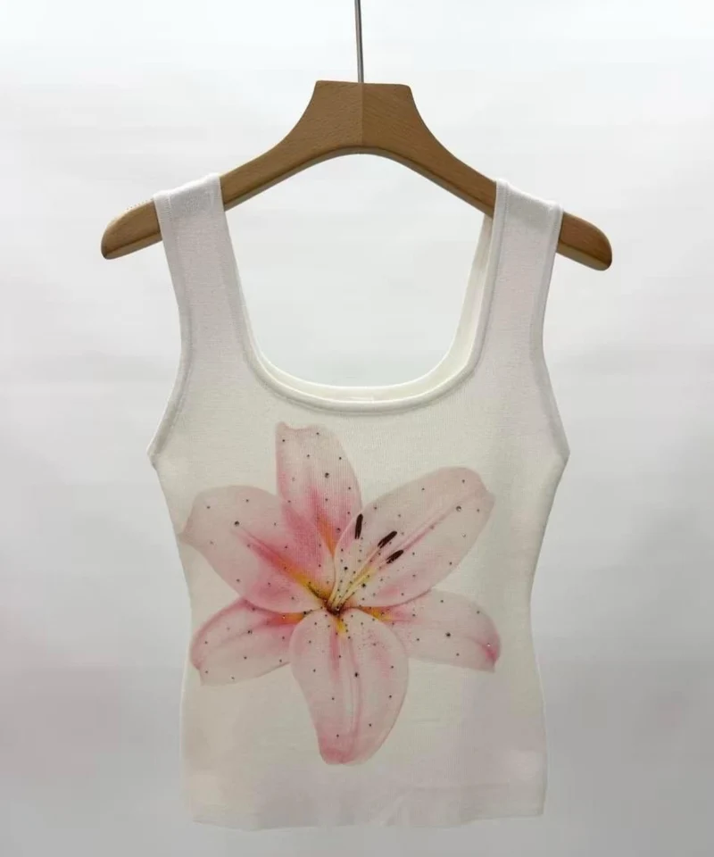 Top Billy Flower Weiß
