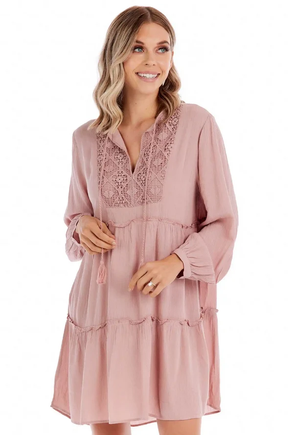 Mudpie Esther Tiered Dress