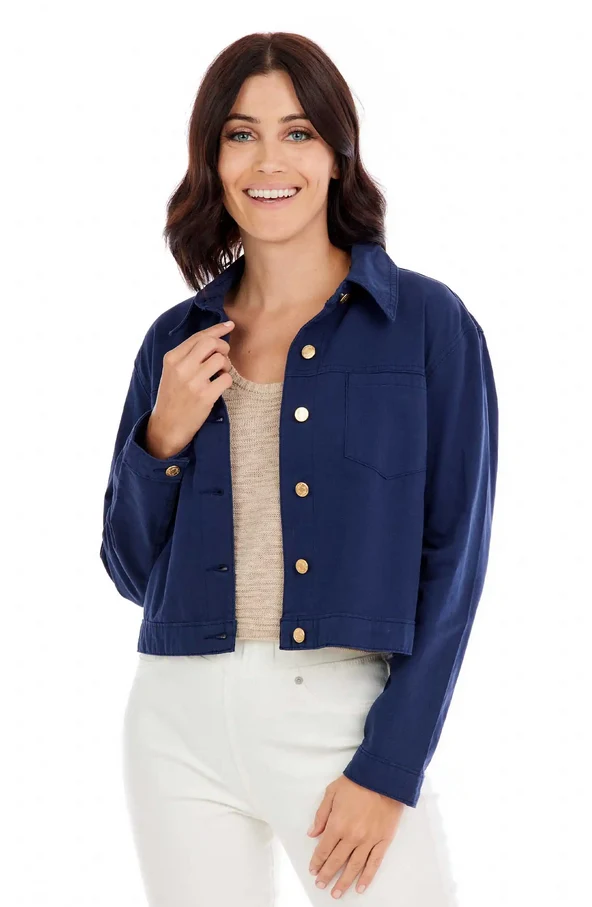 Mudpie Kendrick Navy Jacket