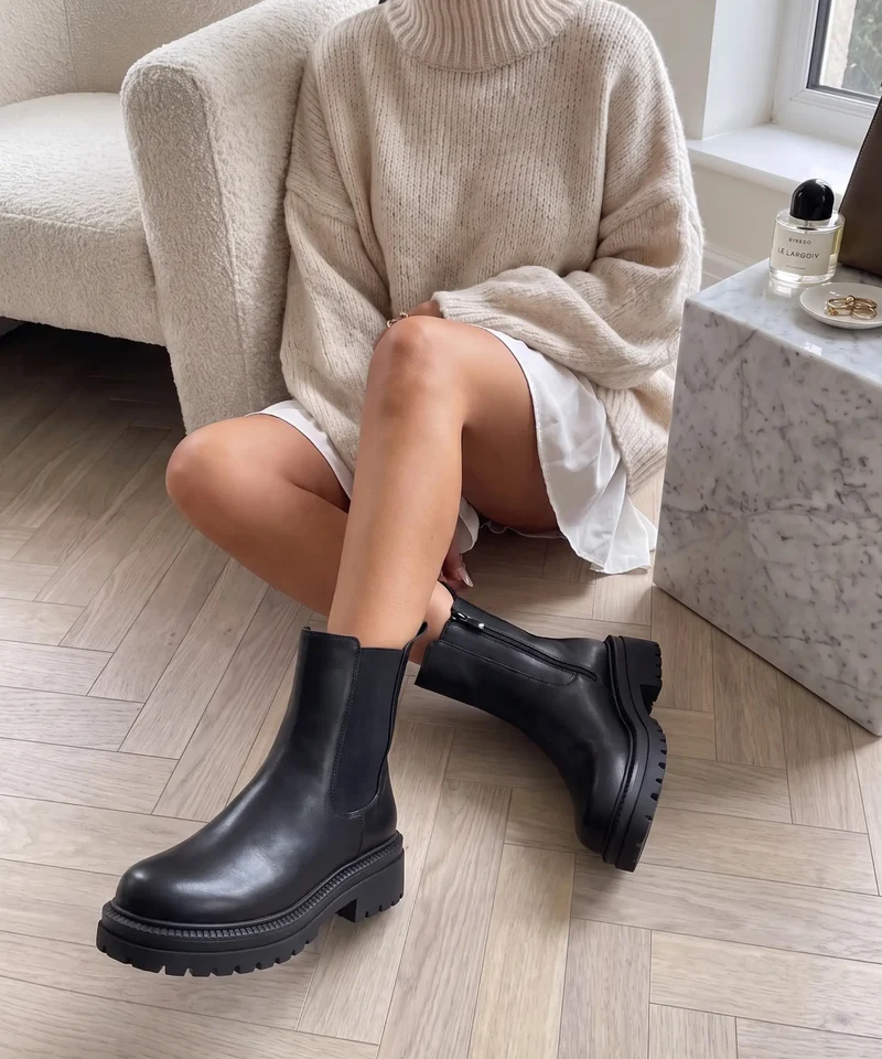 Chelsea Boots Lania Schwarz