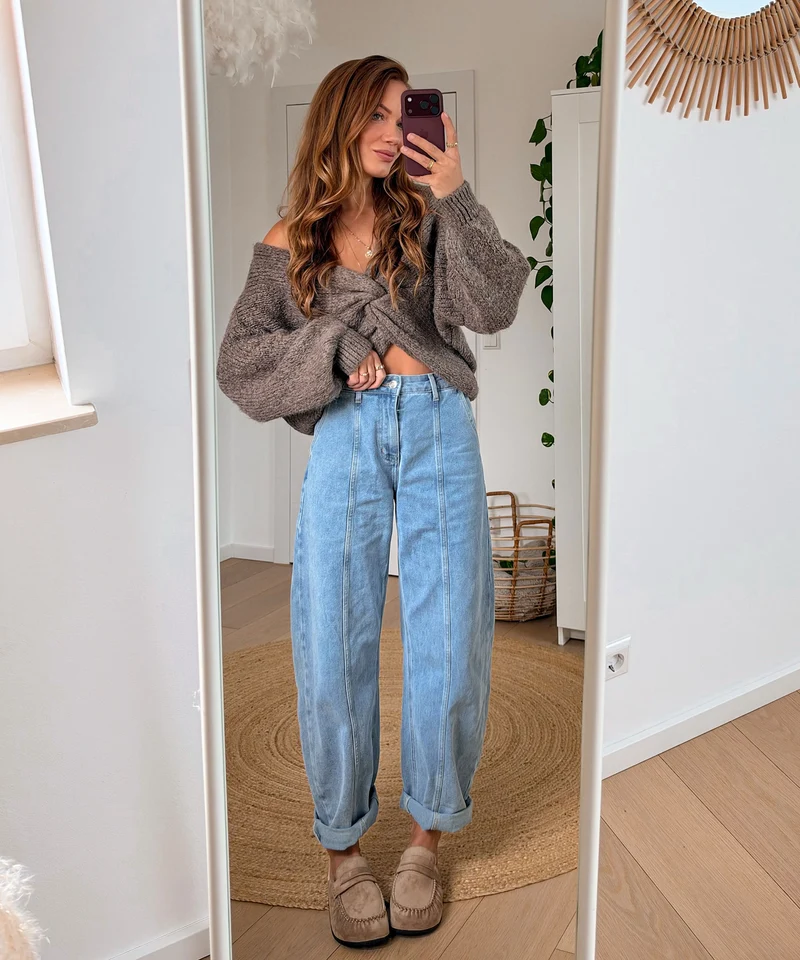 Pullover Malia Hellbraun