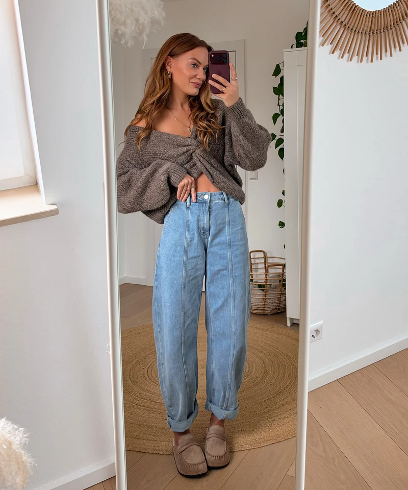 Pullover Malia Hellbraun