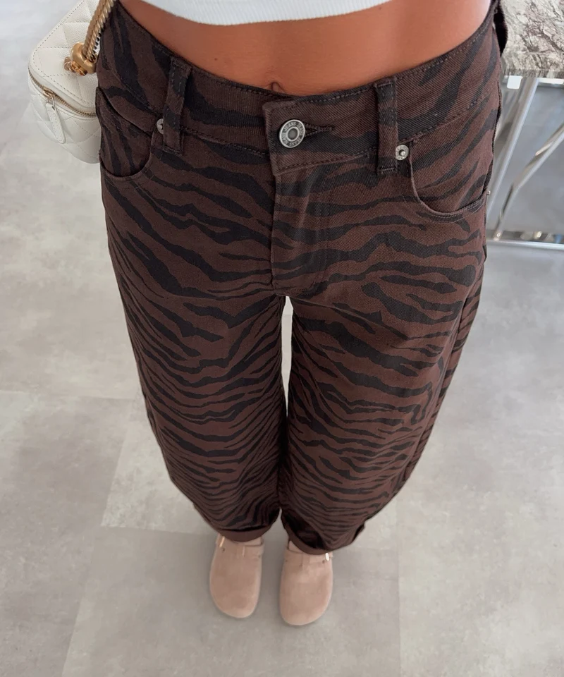 Stretch Balloon Jeans Tova Zebra