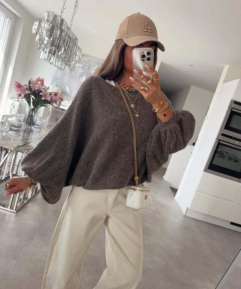 Pullover Evin Hellbraun