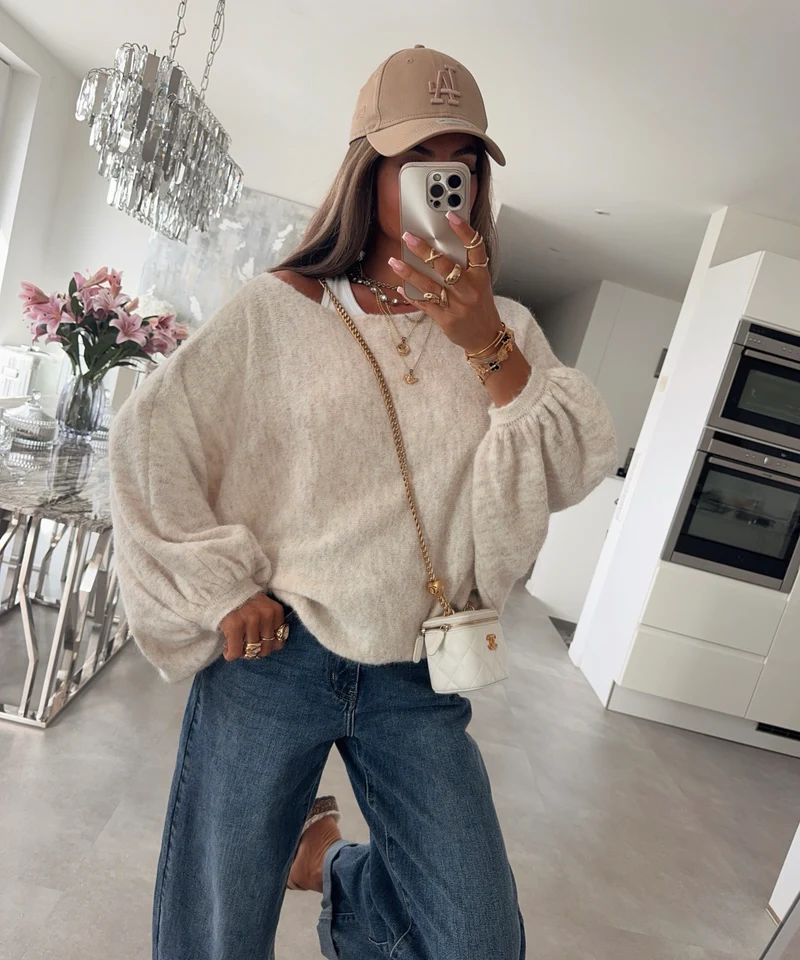 Pullover Evin Beige