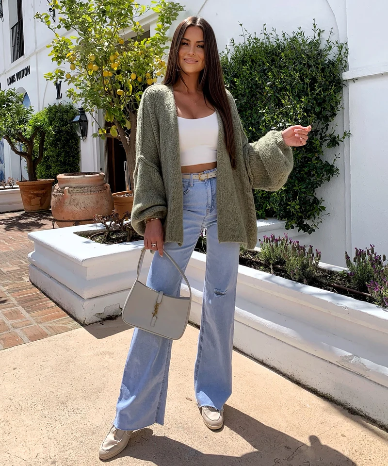 Cardigan Ray Khaki