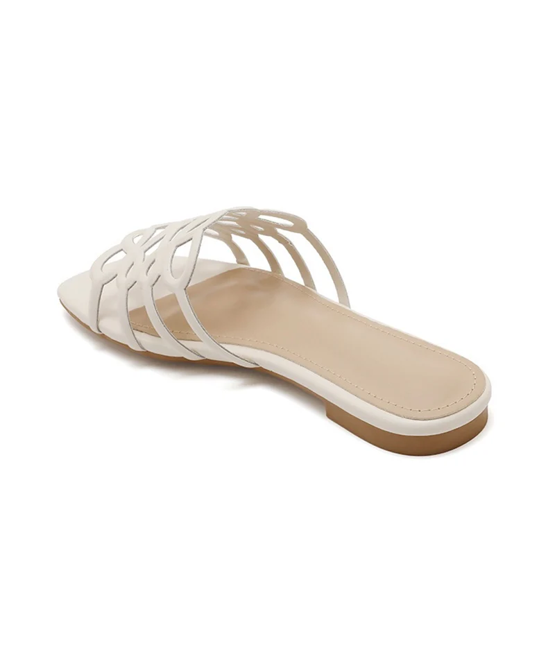 Schlappen Miula Weiß