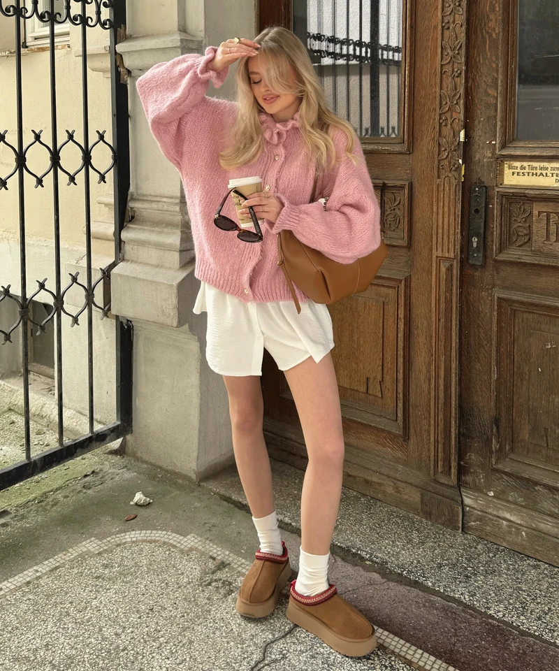 Cardigan Milena Rosa