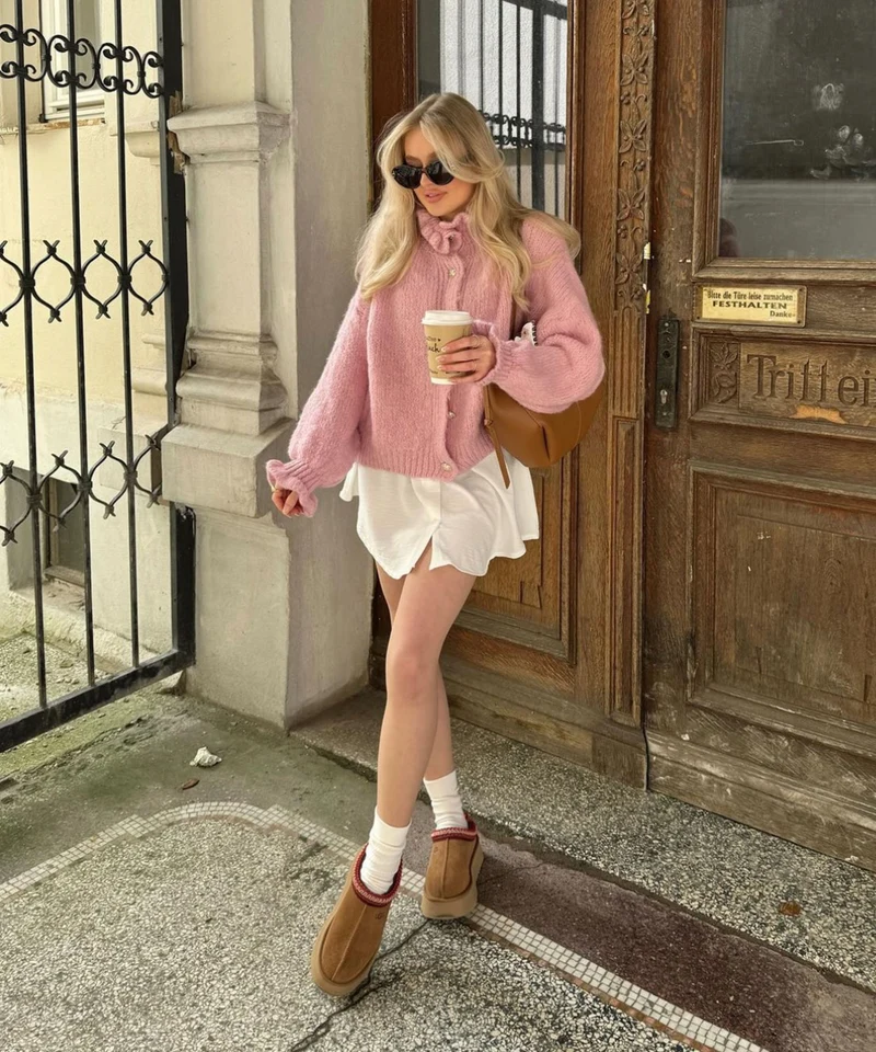 Cardigan Milena Rosa