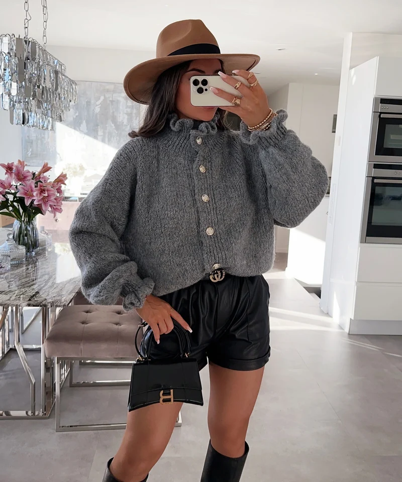 Cardigan Milena Dunkelgrau