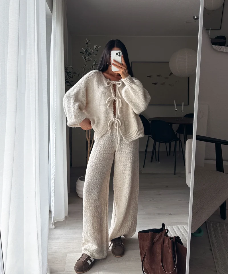 Strickhose Lilya Uni Beige