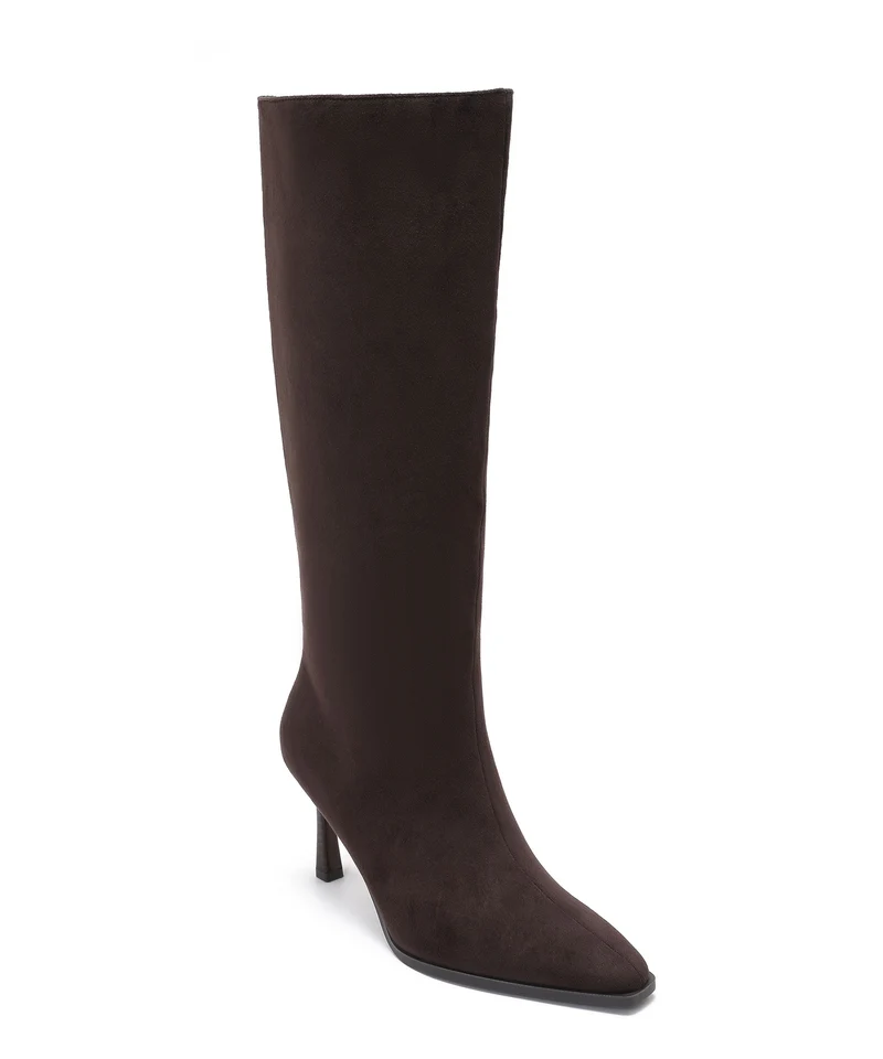 Wildleder Kitten Heels Maren Braun