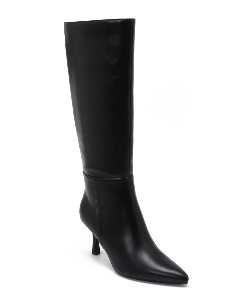 Leder Kitten Heels Ziana Schwarz
