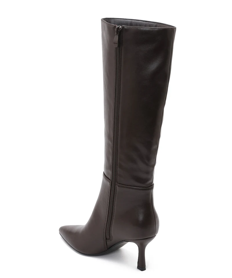 Leder Kitten Heels Ziana Braun