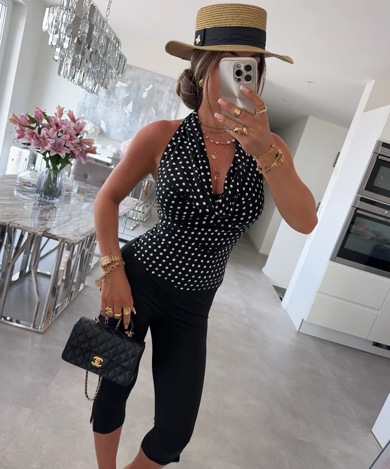 Capri Hose Falou Schwarz
