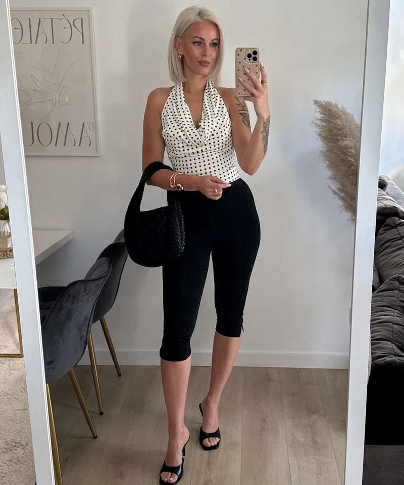 Capri Hose Falou Schwarz
