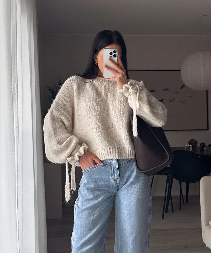Barrel Jeans Miranda Hellblau