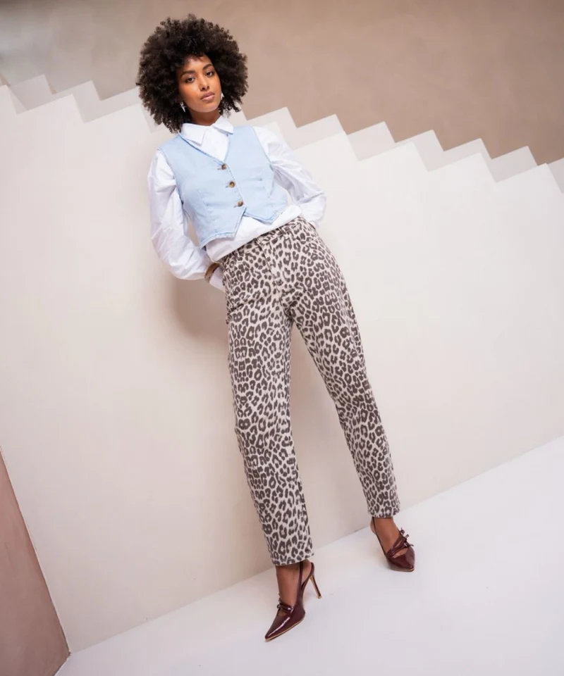 Stretch Mom Jeans Josy Leo