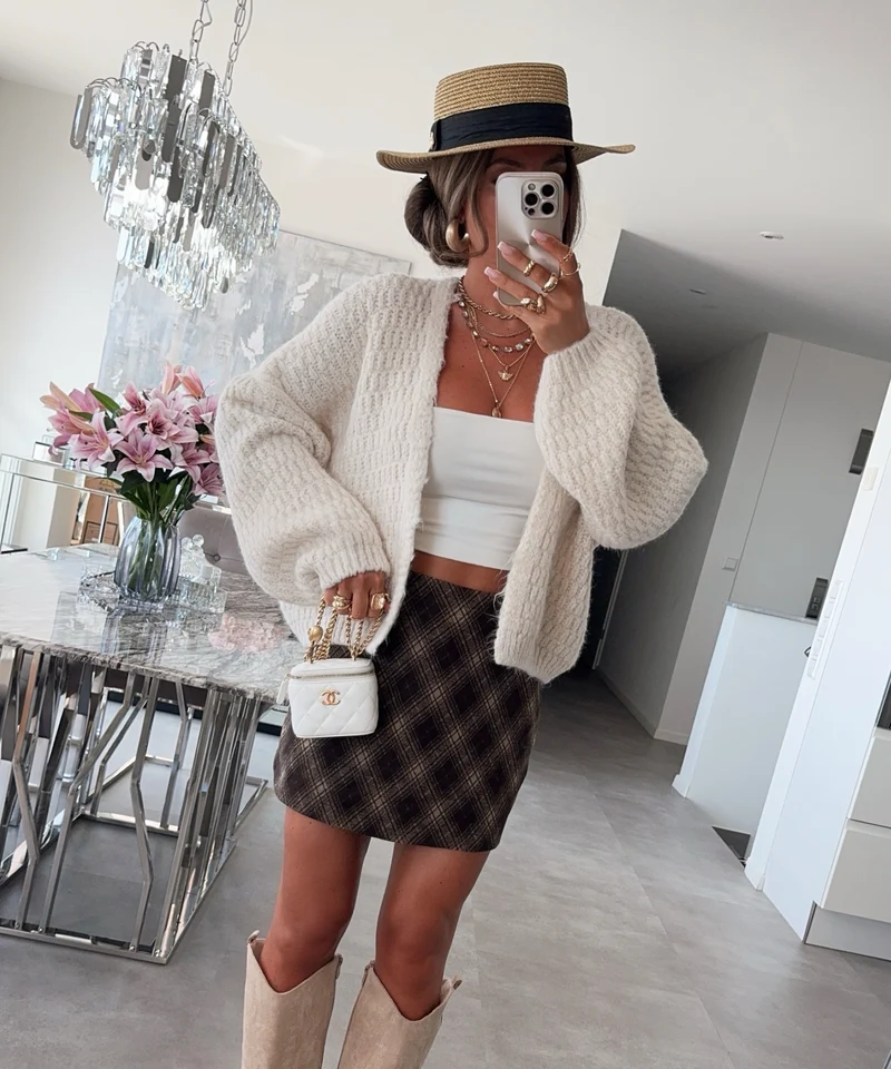 Cardigan Devina Beige