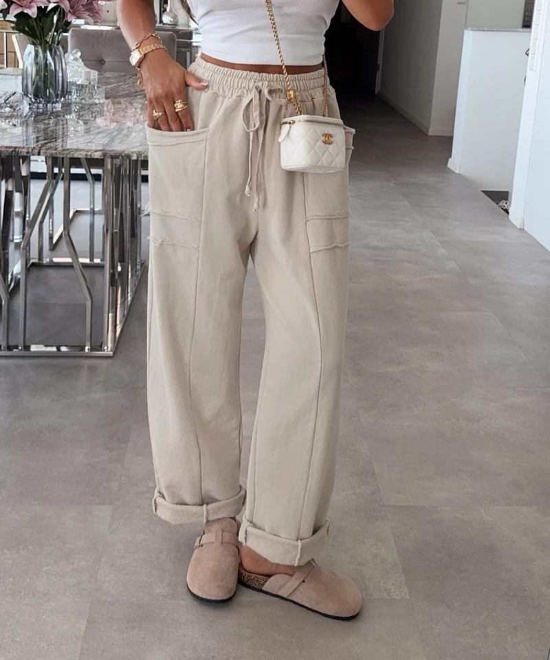 Joggingshose Lyselle Beige
