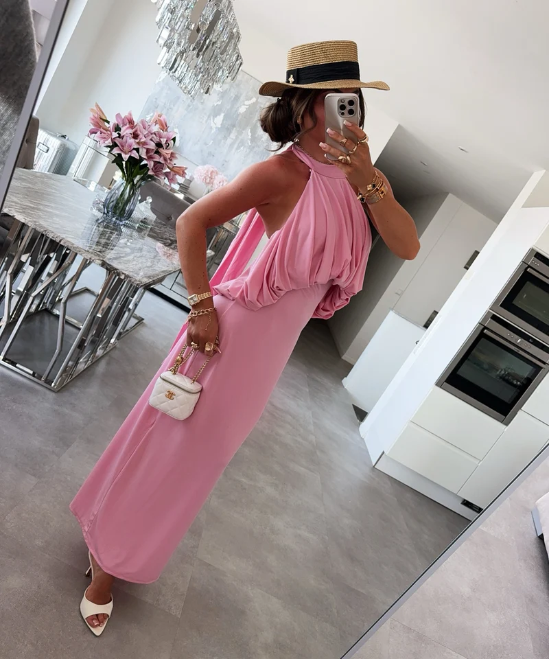 Maxi Kleid Ilenia Rosa