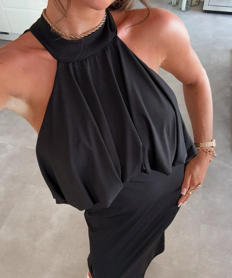 Maxi Kleid Ilenia Schwarz