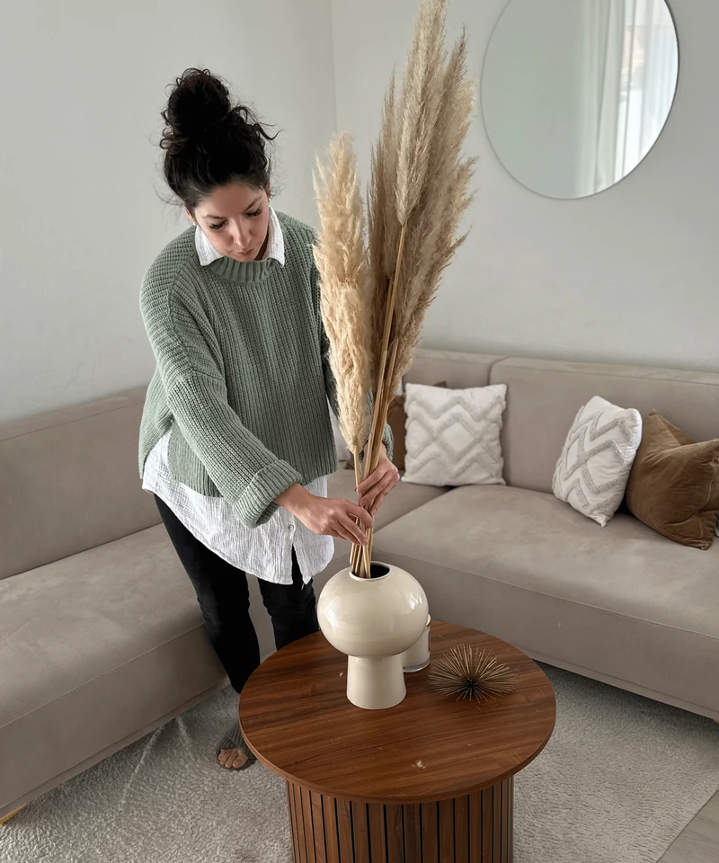 Pullover Elsa Kurz Pistazie