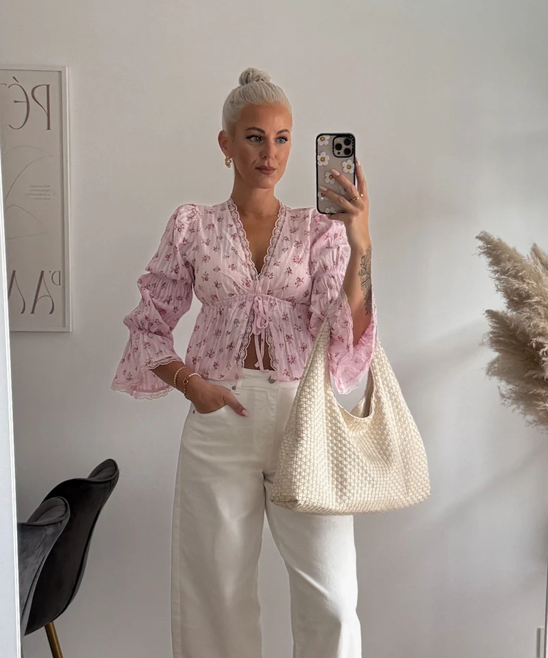 Bluse Neya Rosa
