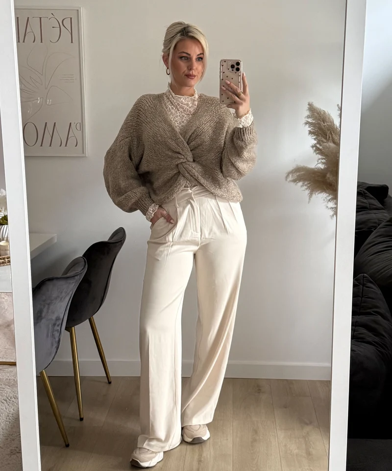 Pullover Malia Taupe