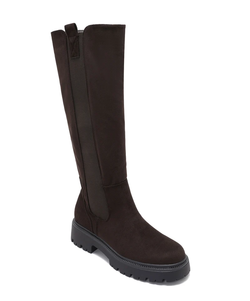 Stiefel Ivi Braun Wildleder