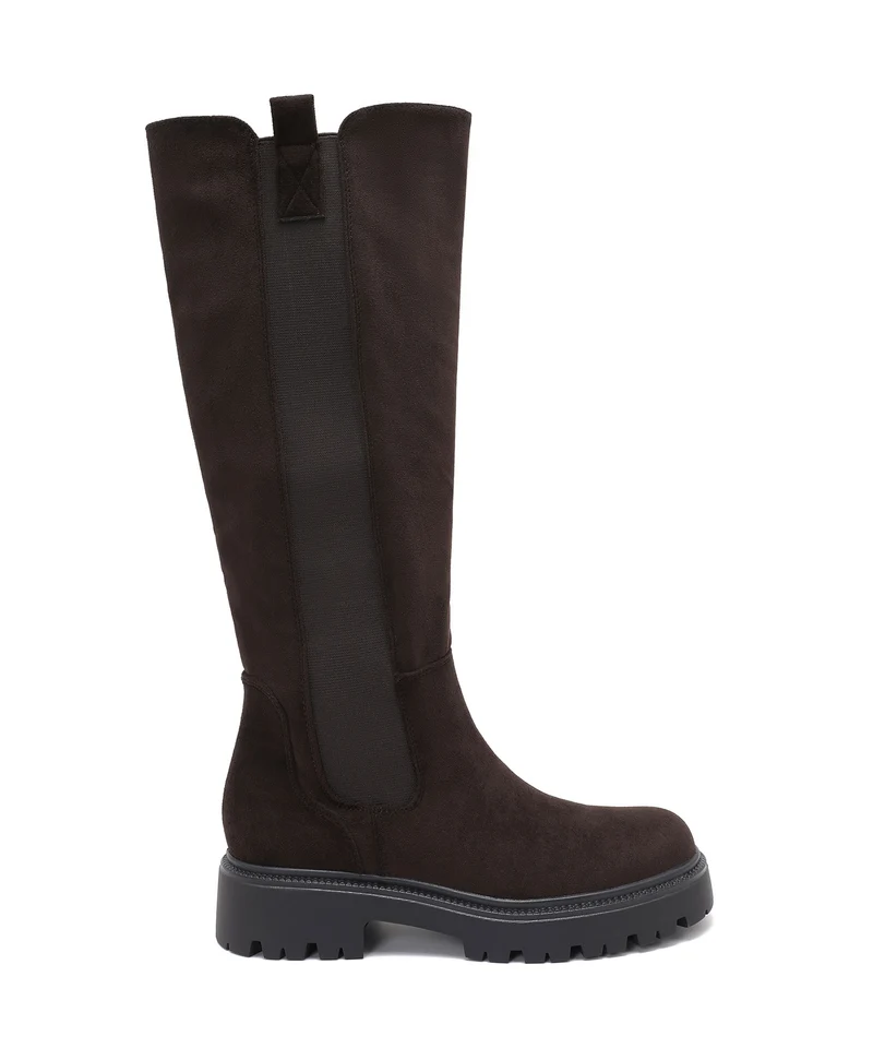 Stiefel Ivi Braun Wildleder