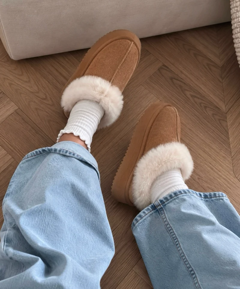 Pantoletten Taya Camel