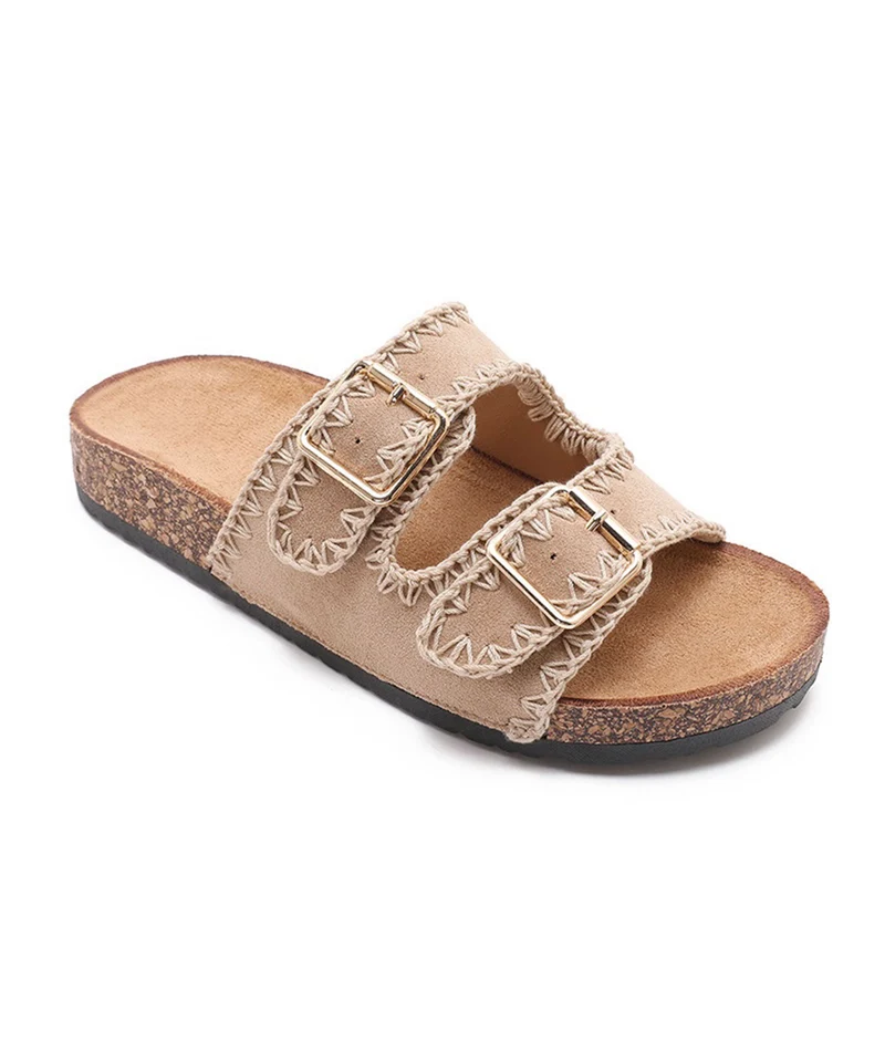 Pantoletten Zandra Beige